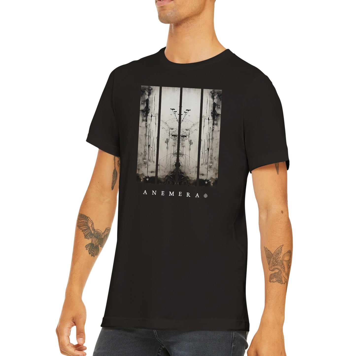 Unisex T-Shirt w/ Doldrums Artwork (Black)