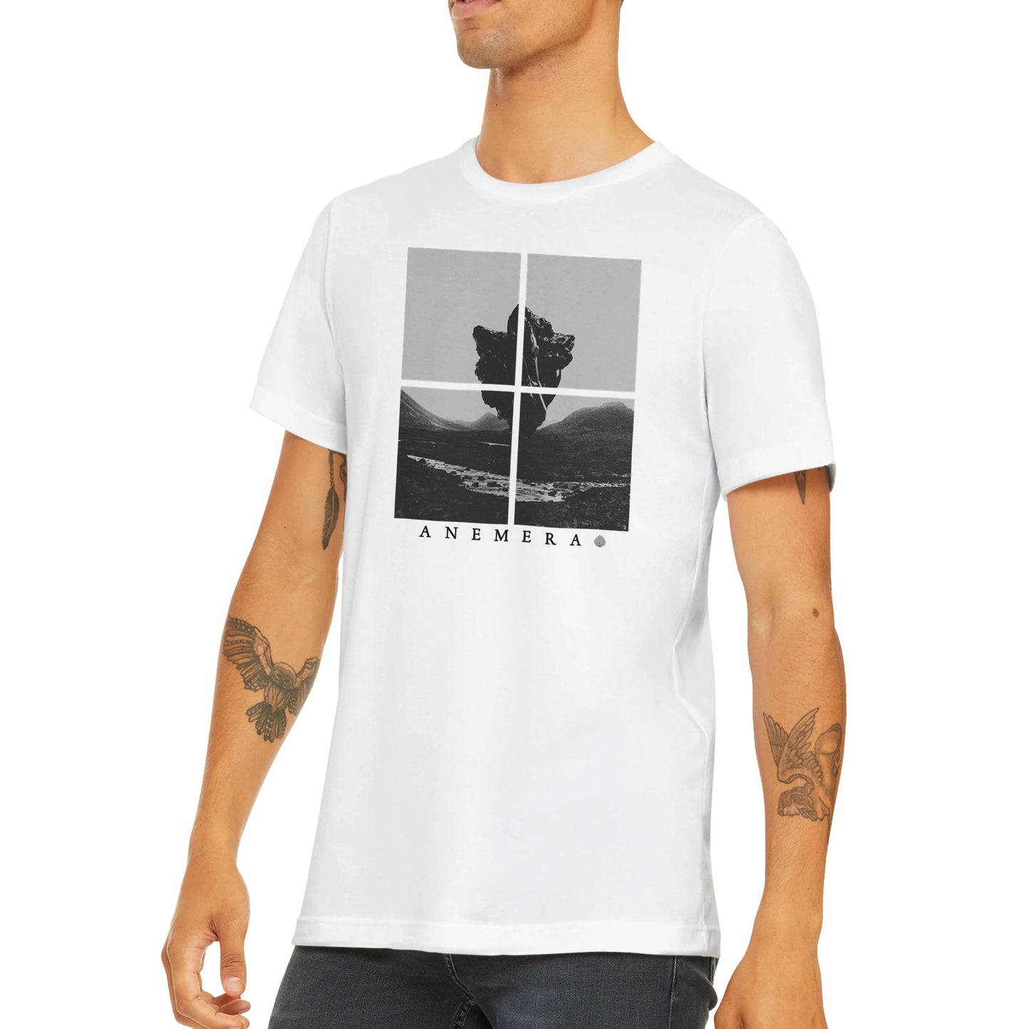 Unisex T-Shirt w/ FaaD Artwork (White)