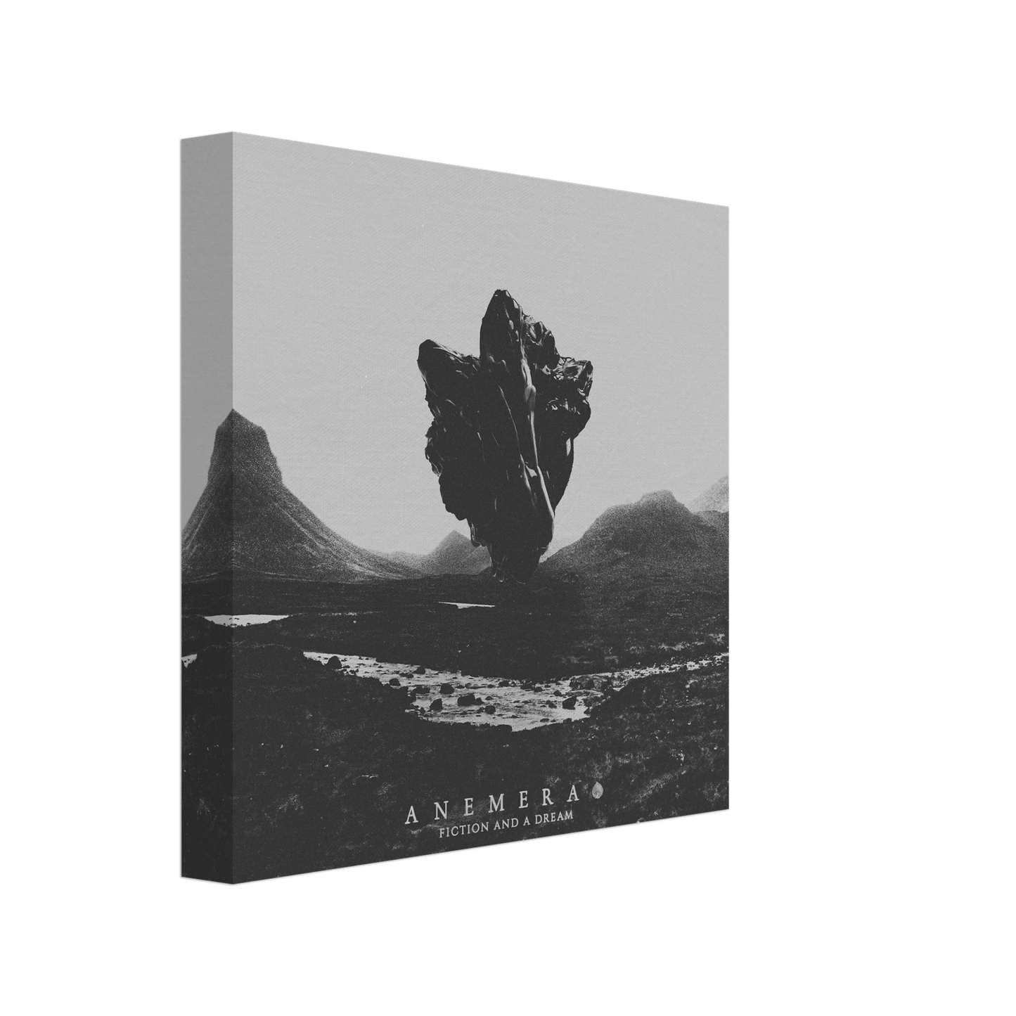Canvas Print - Fiction and a Dream (20cm x 20cm/ 8in x 8in)