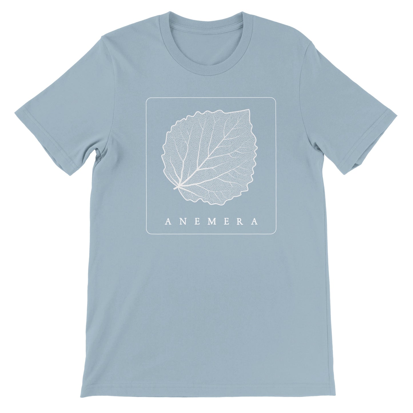 Unisex T-Shirt w/ White Leaf (Multiple Color Options)