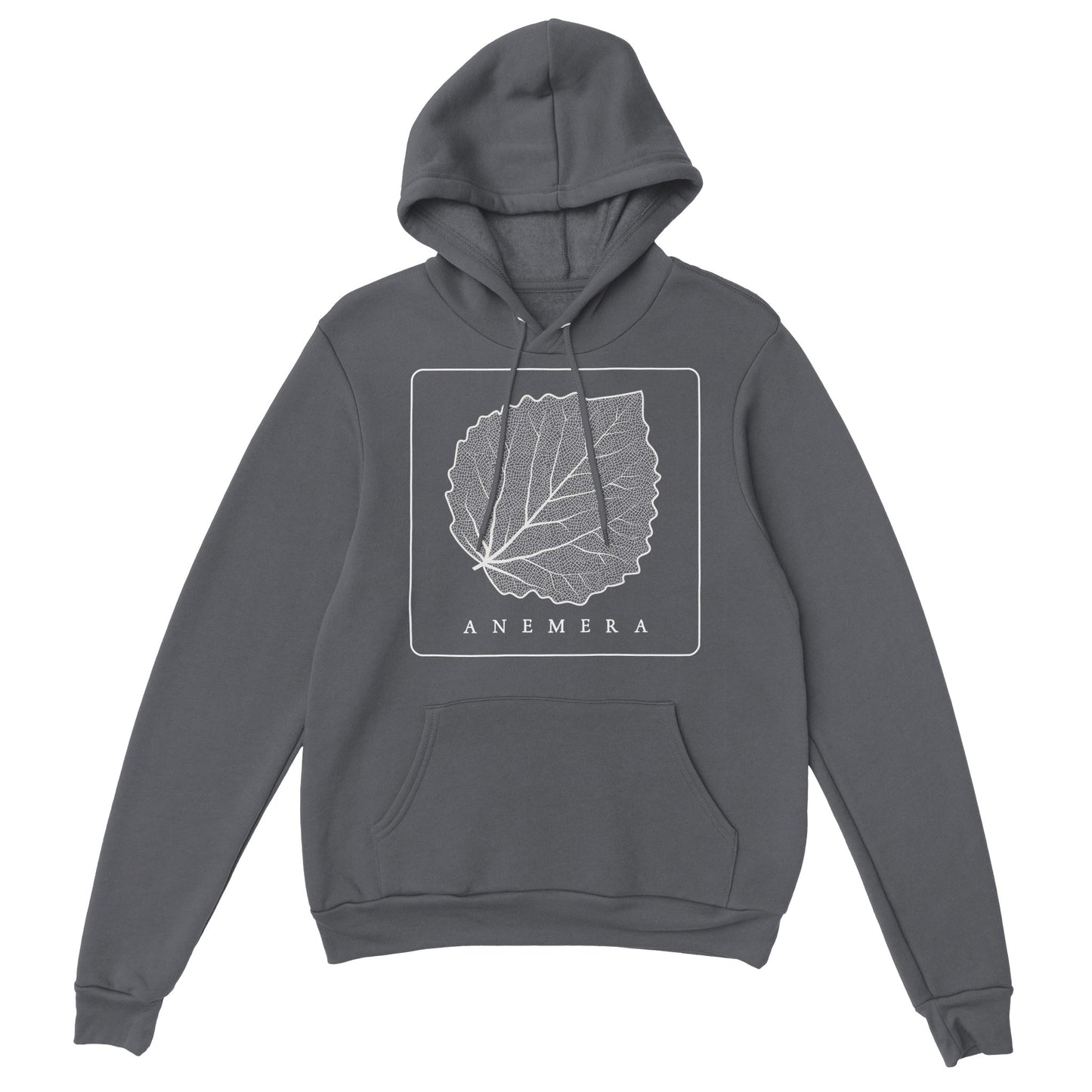 Hoodie w/ White Leaf (Front) (Multiple Color Options)