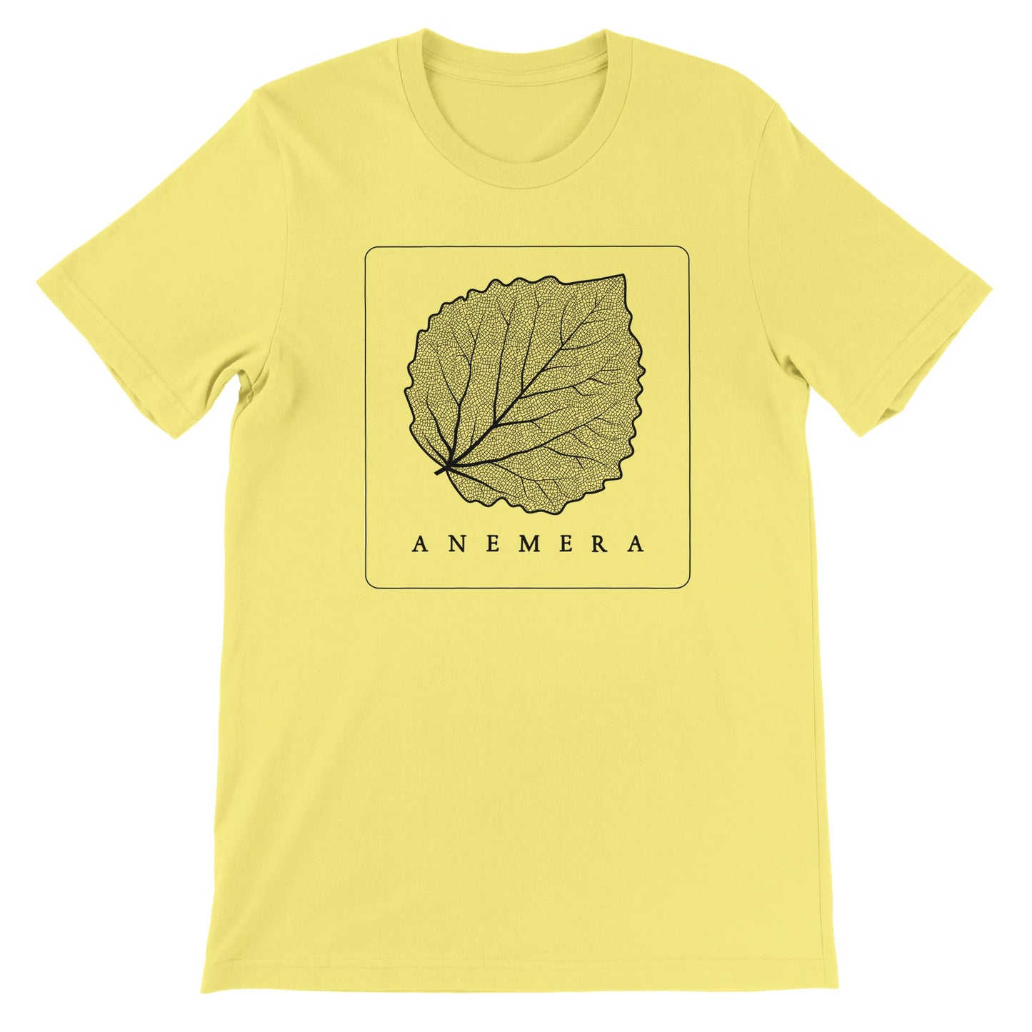Unisex T-Shirt w/ Black Leaf (Multiple Color Options)