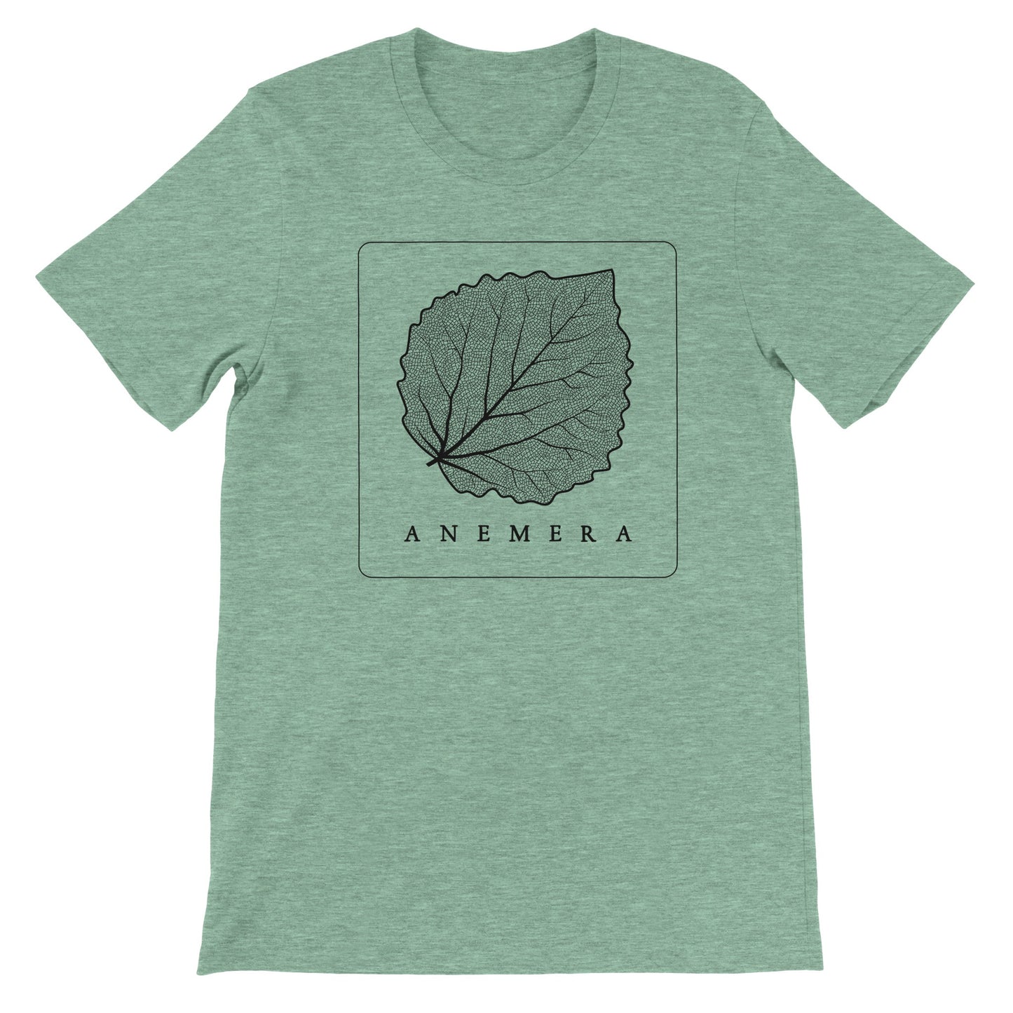 Unisex T-Shirt w/ Black Leaf (Multiple Color Options)