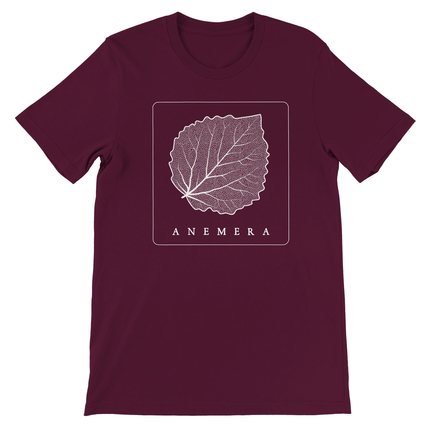 Unisex T-Shirt w/ White Leaf (Multiple Color Options)