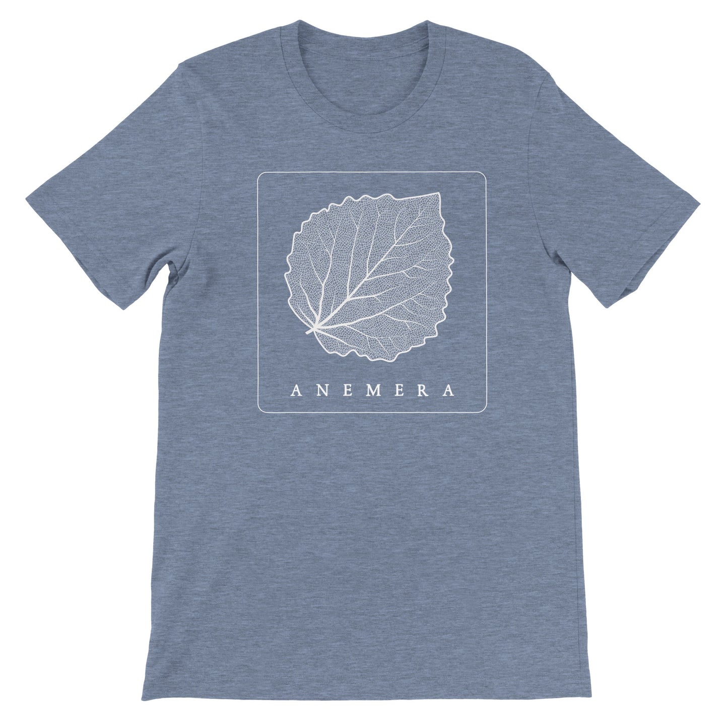 Unisex T-Shirt w/ White Leaf (Multiple Color Options)