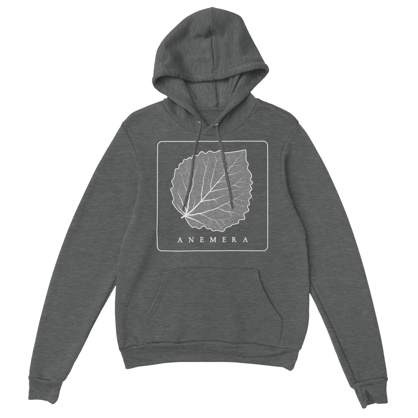 Hoodie w/ White Leaf (Front) (Multiple Color Options)