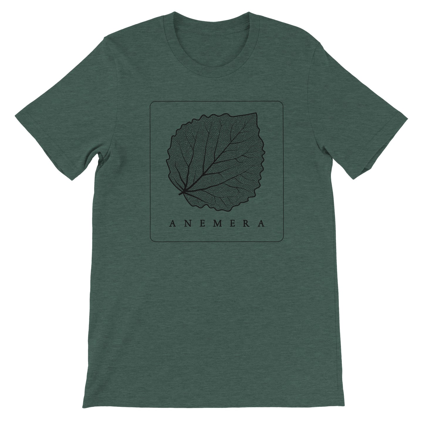Unisex T-Shirt w/ Black Leaf (Multiple Color Options)