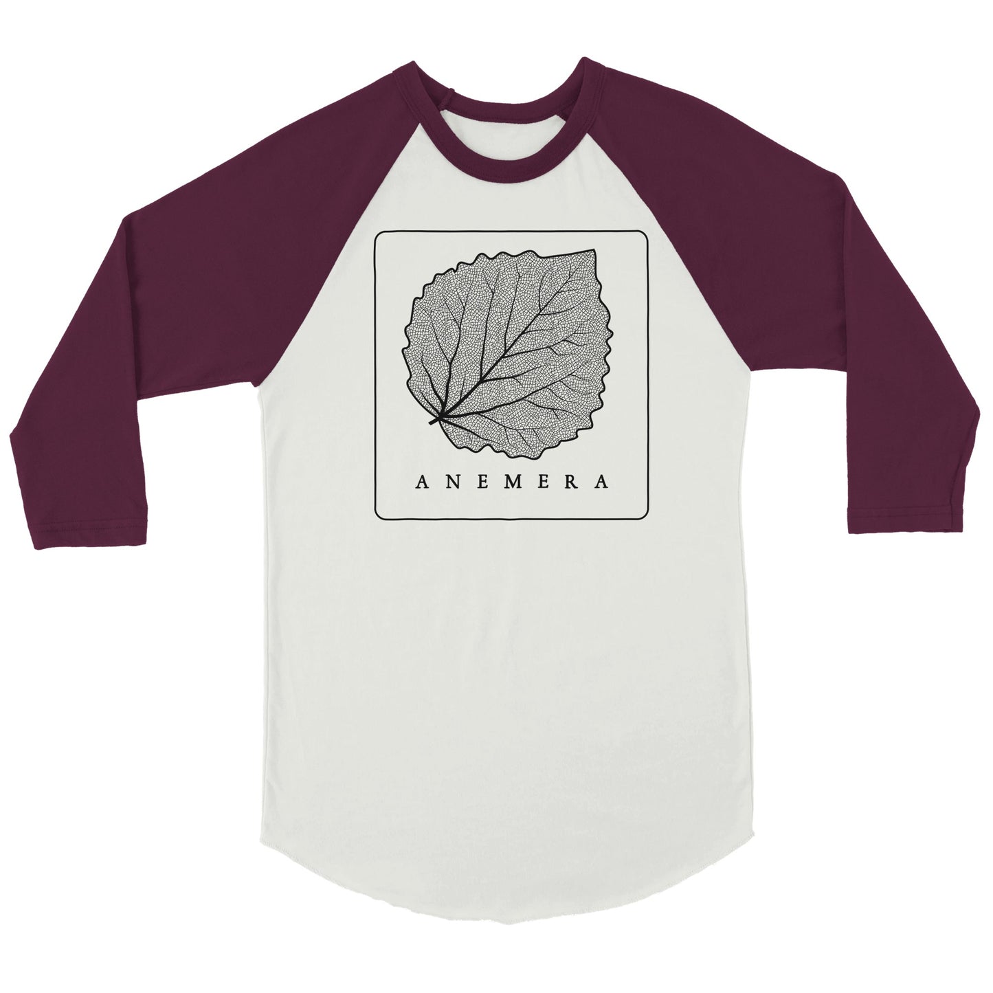 Baseball-T w/ Black Leaf (Multiple Color Options)