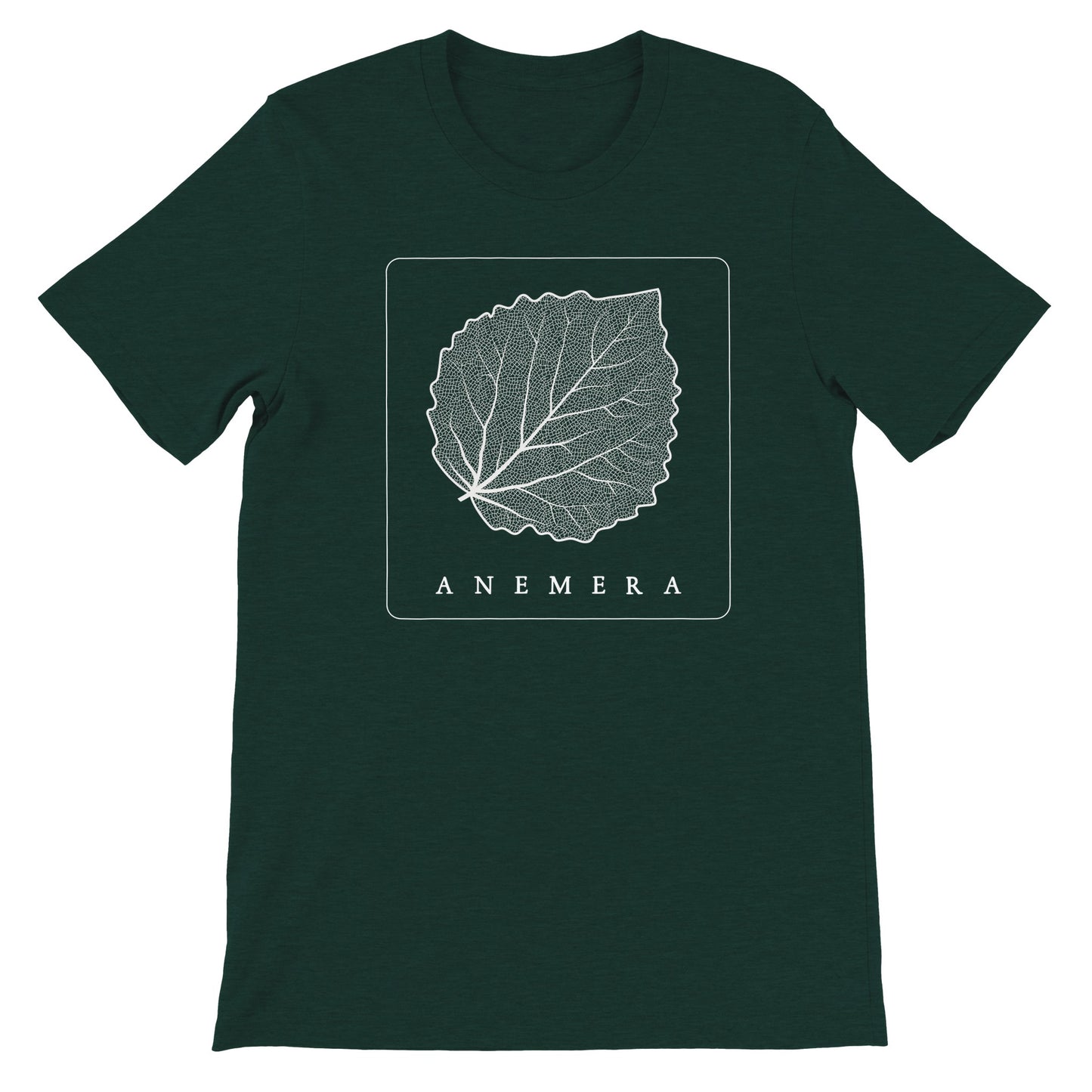 Unisex T-Shirt w/ White Leaf (Multiple Color Options)